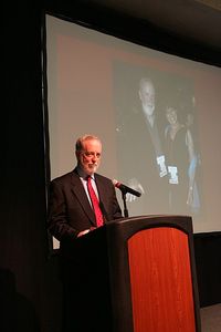 Champion Award winner was Pam Hamilton, her husband Pete Lewis accepting the award on her behalf