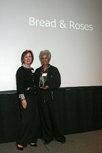 HOM Achievment in Nonprofit Excellence Winner Bread & Roses, Susan Gilardi & Cassandra Flipper